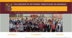 Desktop Screenshot of orthodoxfellowship.org